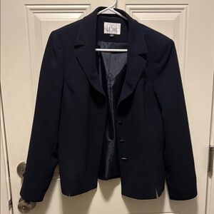 Le Suit Women's Dark Blue Blazer